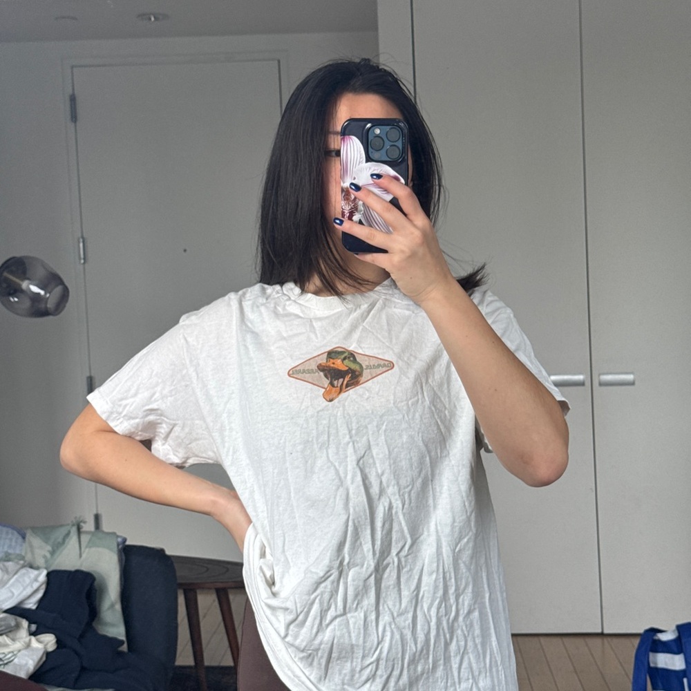 Men’s White Duck Graphic Tee